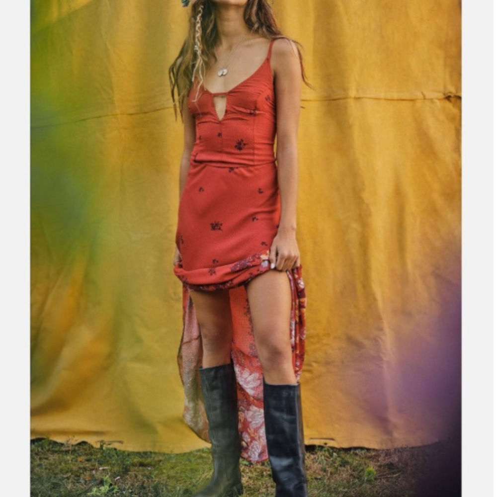 Free People Get To You Maxi Dress Size XS & Small